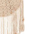 Crane Baby Charlie Farmhouse Macrame Boho Toy Storage Basket with Tassels - Beige - Bambi Baby