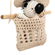 Crane Baby Charlie Farmhouse 3-Tier Toy Hanging Wall Storage Organizer - Beige - Bambi Baby