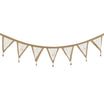 Crane Baby Charlie Farmhouse Nursery Garland Decor - Beige