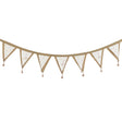 Crane Baby Charlie Farmhouse Nursery Garland Decor - Beige - Bambi Baby