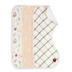 Crane Baby Clementine Fruits & Veggies Cotton Burp Cloth Set