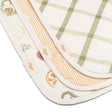 Crane Baby Clementine Fruits & Veggies Cotton Burp Cloth Set - Bambi Baby