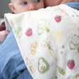 Crane Baby Clementine Fruits & Veggies Cotton Burp Cloth Set - Bambi Baby