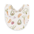 Crane Baby Clementine Fruit & Veggie Cotton Bandana Baby Bib (3 Pack) - Bambi Baby