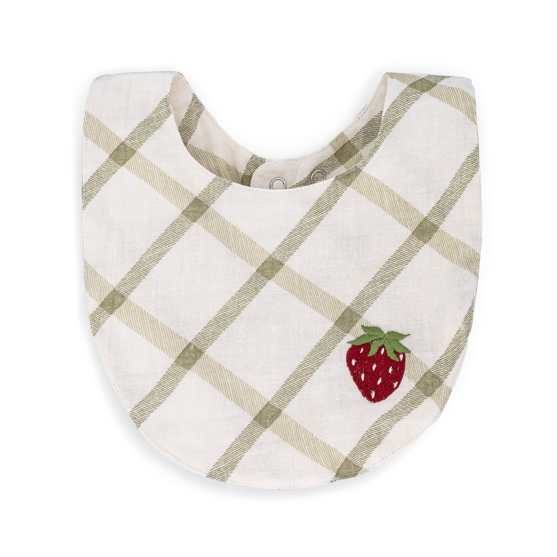 Crane Baby Clementine Fruit & Veggie Cotton Bandana Baby Bib (3 Pack)- Bambi Baby