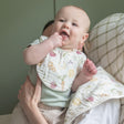 Crane Baby Clementine Fruit & Veggie Cotton Bandana Baby Bib (3 Pack) - Bambi Baby