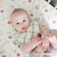 Crane Baby Clementine Fruits & Veggies Cotton Fitted Crib Sheet - Bambi Baby