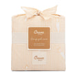 Crane Baby Clementine Carrot Stripe Cotton Quilted Change Pad Cover - Bambi Baby