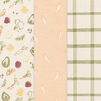 Crane Baby Clementine Fruits & Veggies Hooded Baby Bath Towel & Washcloth Set - Bambi Baby