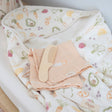 Crane Baby Clementine Fruits & Veggies Hooded Baby Bath Towel & Washcloth Set - Bambi Baby