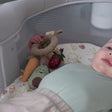 Crane Baby Clementine Fruits & Veggies Soft Plush Activity Ring - Bambi Baby