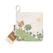 Crane Baby Clementine Fruits & Veggies Soft Plush Activity Book