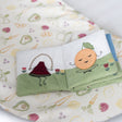 Crane Baby Clementine Fruits & Veggies Soft Plush Activity Book - Bambi Baby