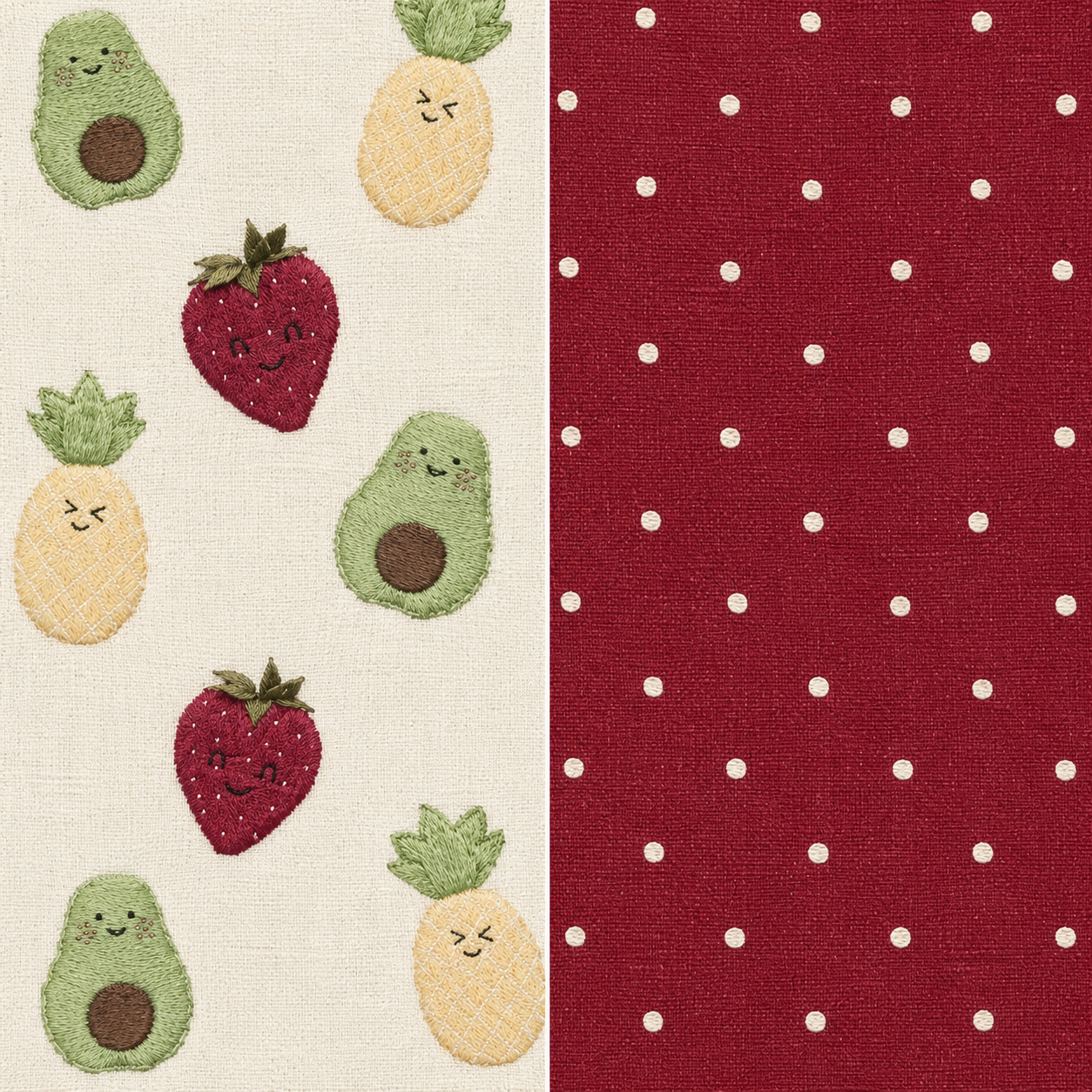 Crane Baby Clementine Fruits & Veggies Soft Plush Rattle Set- Bambi Baby