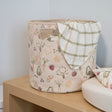 Crane Baby Clementine Fruits & Veggies Canvas Storage Bin - Bambi Baby