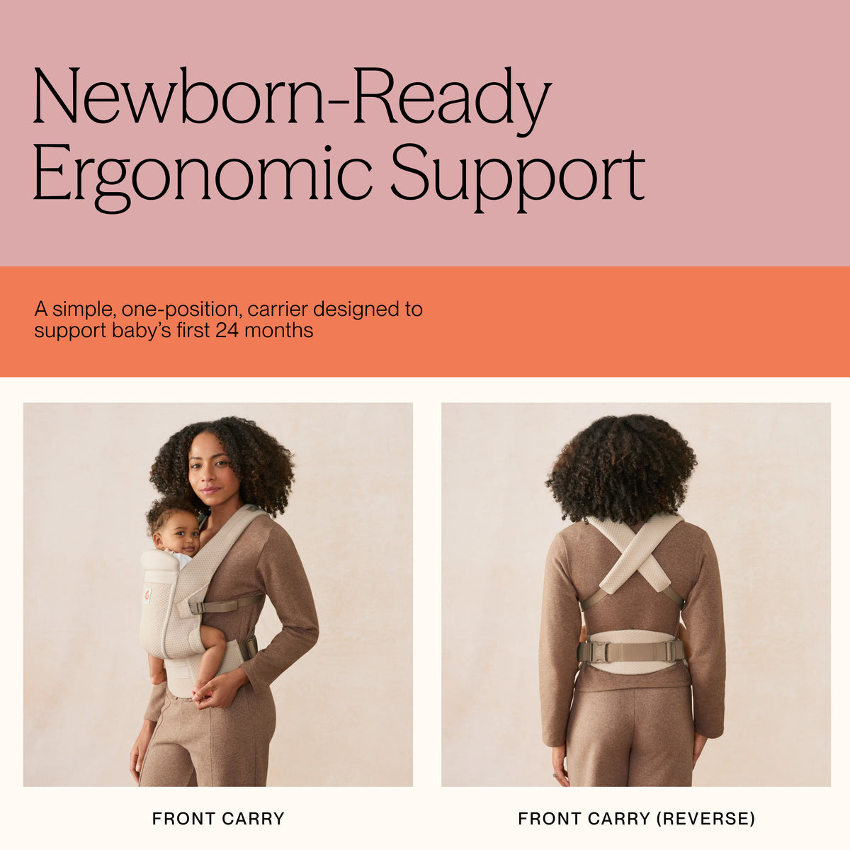 Ergobaby Omni Lite Mesh Baby Carrier- Bambi Baby