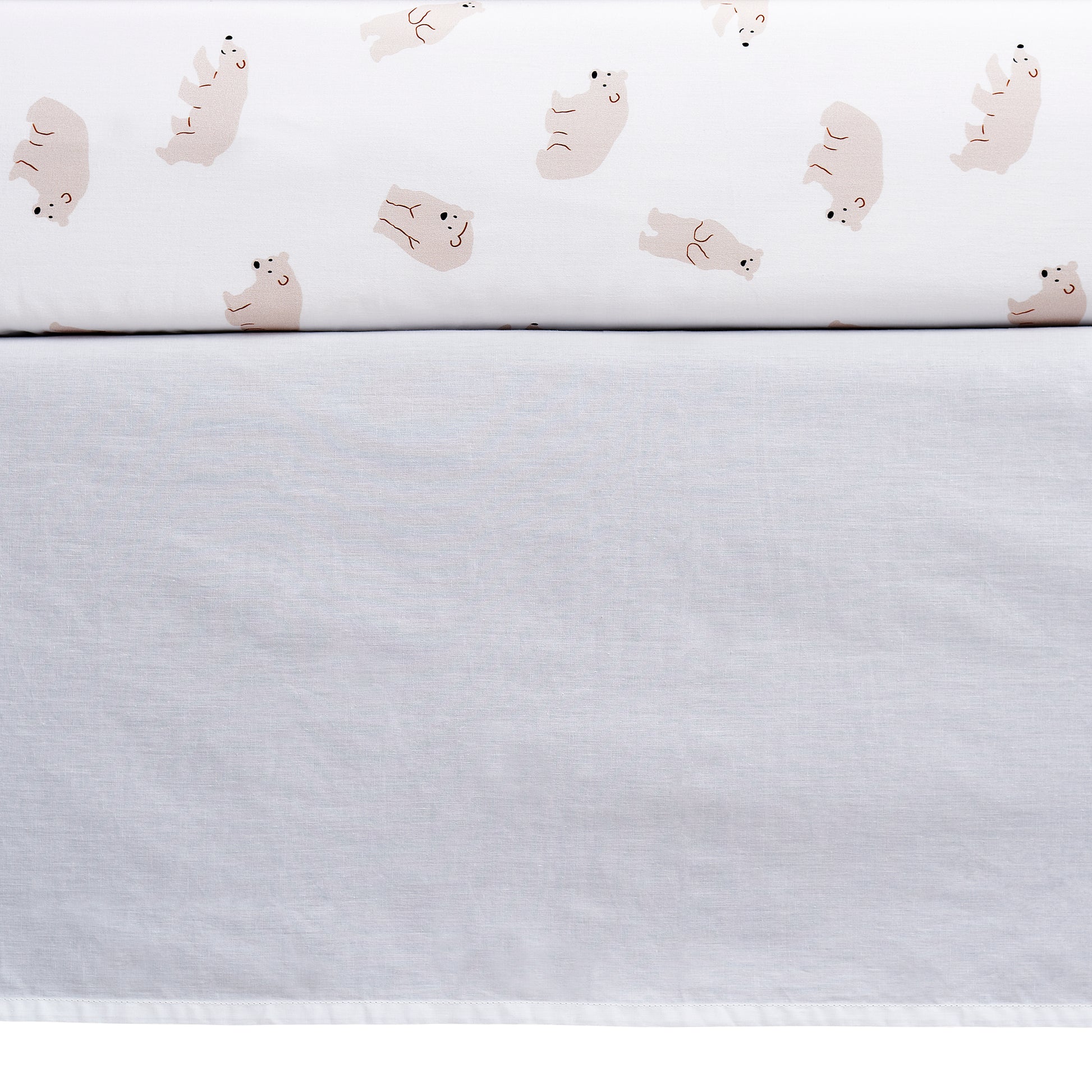 Oxford Baby Beary Cute 3 pc Baby Crib Nursery Bedding Set- Bambi Baby
