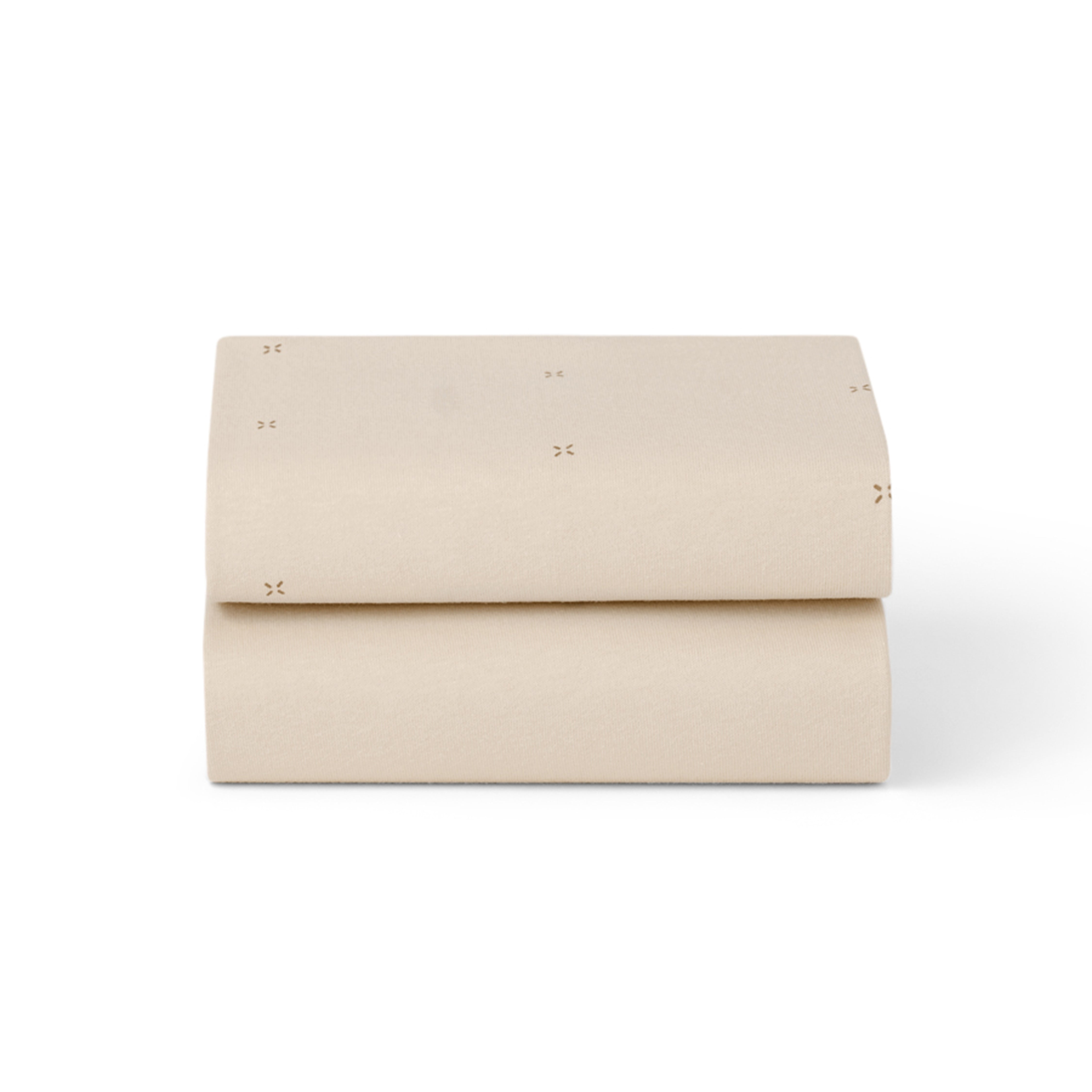 Snuz Bassinet 2 Pack Fitted Sheets - Cashmere Cross- Bambi Baby
