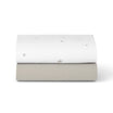 Snuz Bassinet 2 Pack Fitted Sheets - White Star