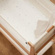 Snuz Bassinet 2 Pack Fitted Sheets - White Star - Bambi Baby