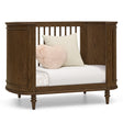 Bellini Provence 4-in-1 Oval Convertible Crib & Breathable Luxury Mattress - Bambi Baby