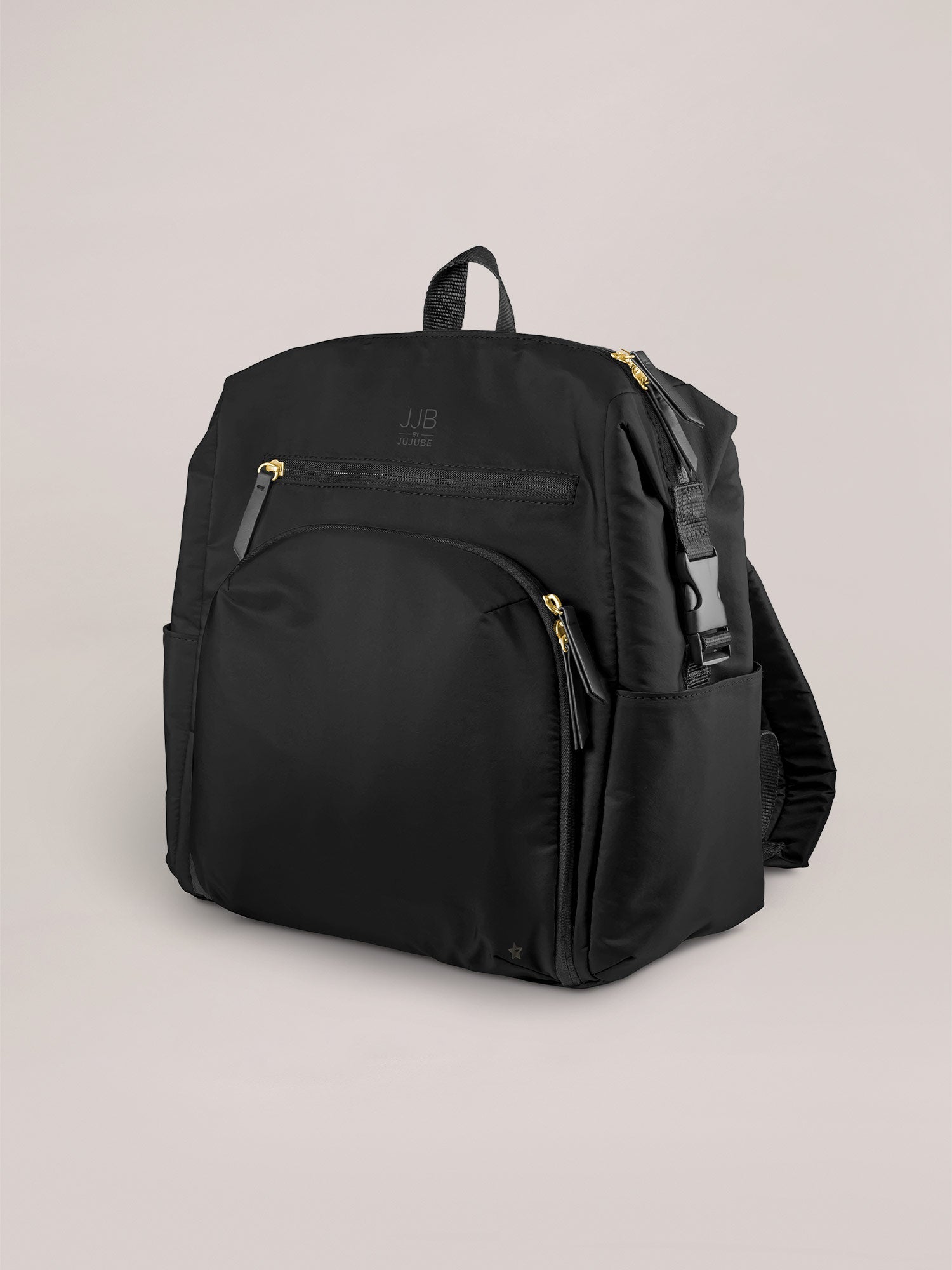 JuJuBe Modern Backpack Diaper Bag - Black- Bambi Baby