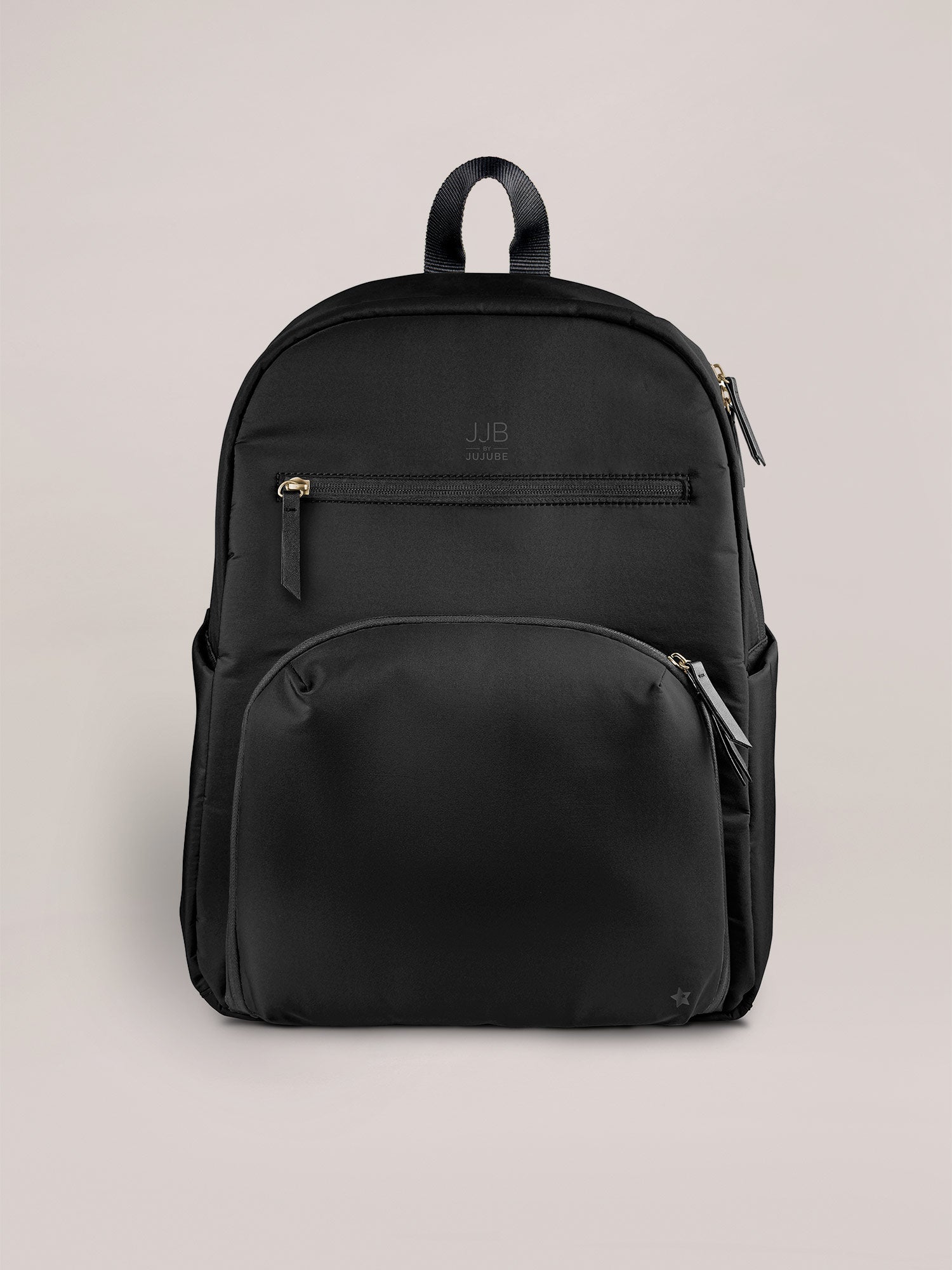 JuJuBe Deluxe Backpack Diaper Bag - Black- Bambi Baby