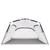 White Veer Family Basecamp Beach Shelter - Interior View | Bambi Baby