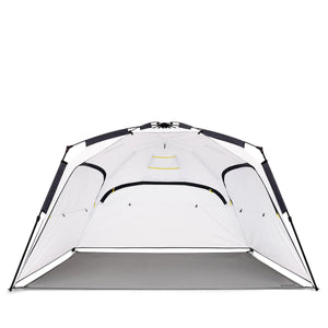 White Veer Family Basecamp Beach Shelter - Interior View | Bambi Baby