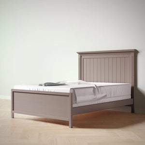Ash Silva Edison Full-Size Bed in European Beechwood - Three-Quarter View | Bambi Baby