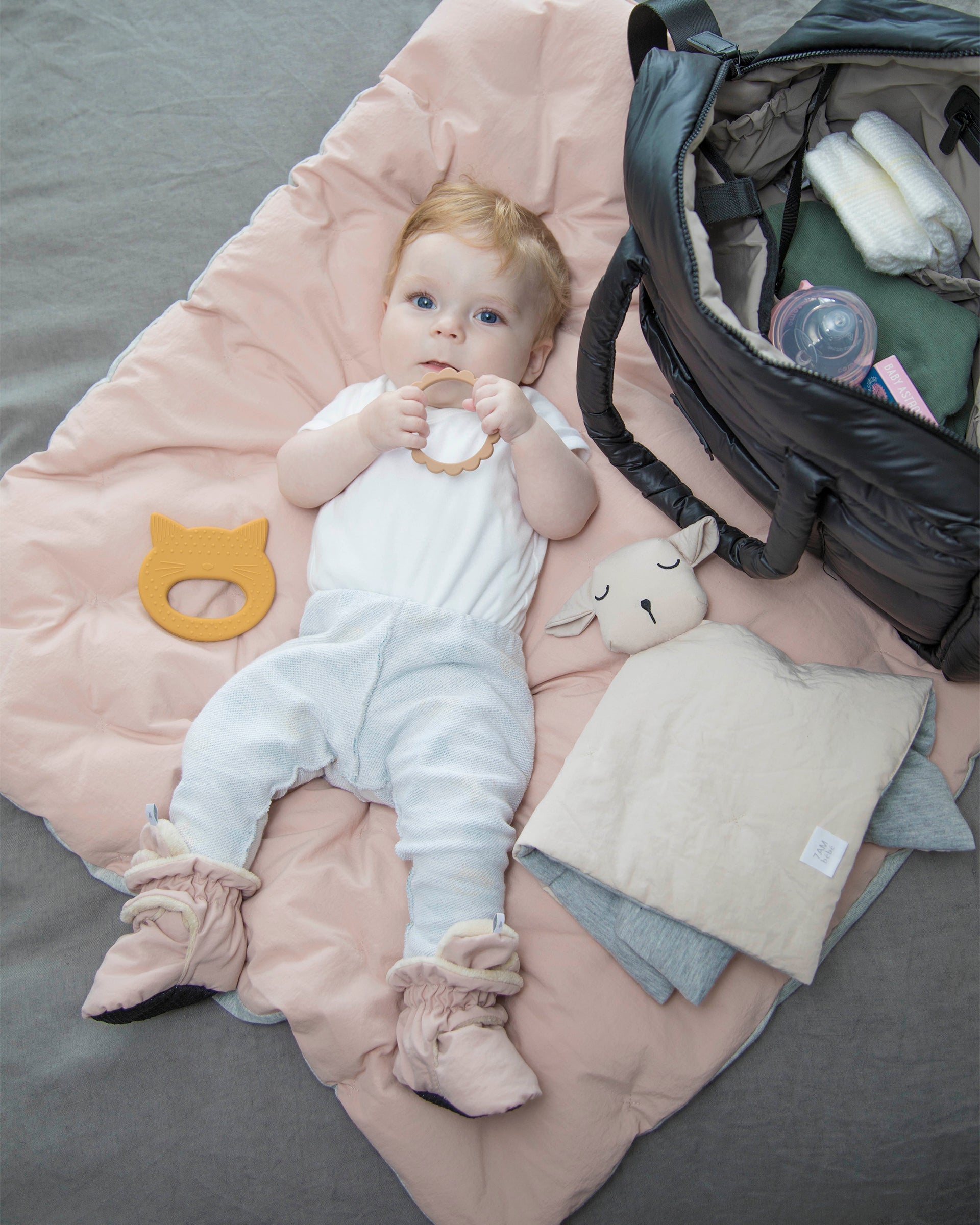 7AM Enfant Sini Crib Duvet - Airy- Bambi Baby