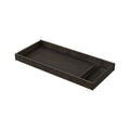 Cocoa Pine Wood Westwood Bello Changing Tray - Angled View | Bambi Baby