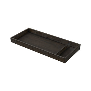 Cocoa Pine Wood Westwood Bello Changing Tray - Angled View | Bambi Baby