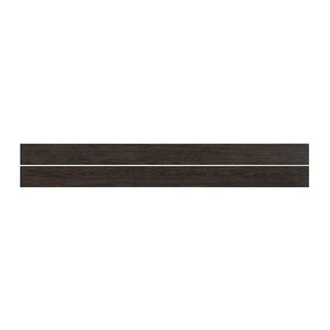 Cocoa Wood Convertible Crib Bed Rails - Front View | Bambi Baby