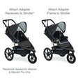 Adaptador para cochecito de bebé BOB Gear Alterrain Pro Jogging para todas las marcas de asientos de coche para bebés - Bambi Baby