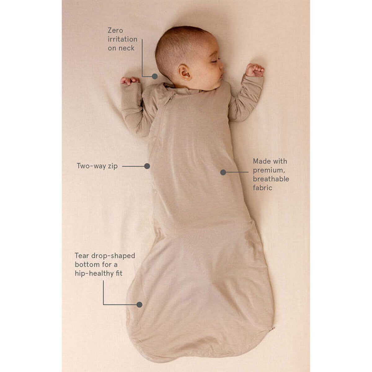 WildBird CloudBlend™ Sleep Sack TOG 1 - Desert Lark- Bambi Baby