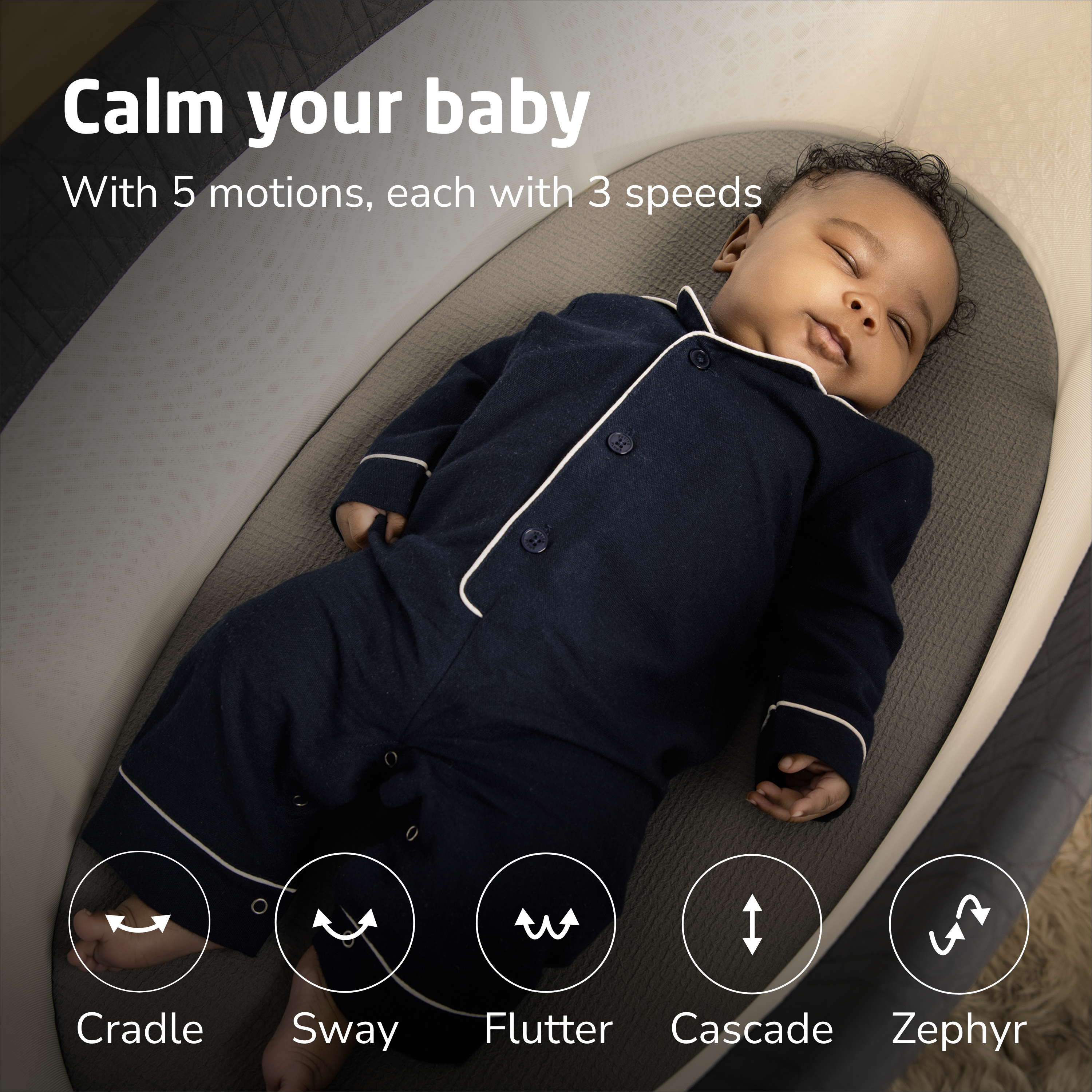 Cuna inteligente Maxi Cosi Kindred Starling- Bambi Baby