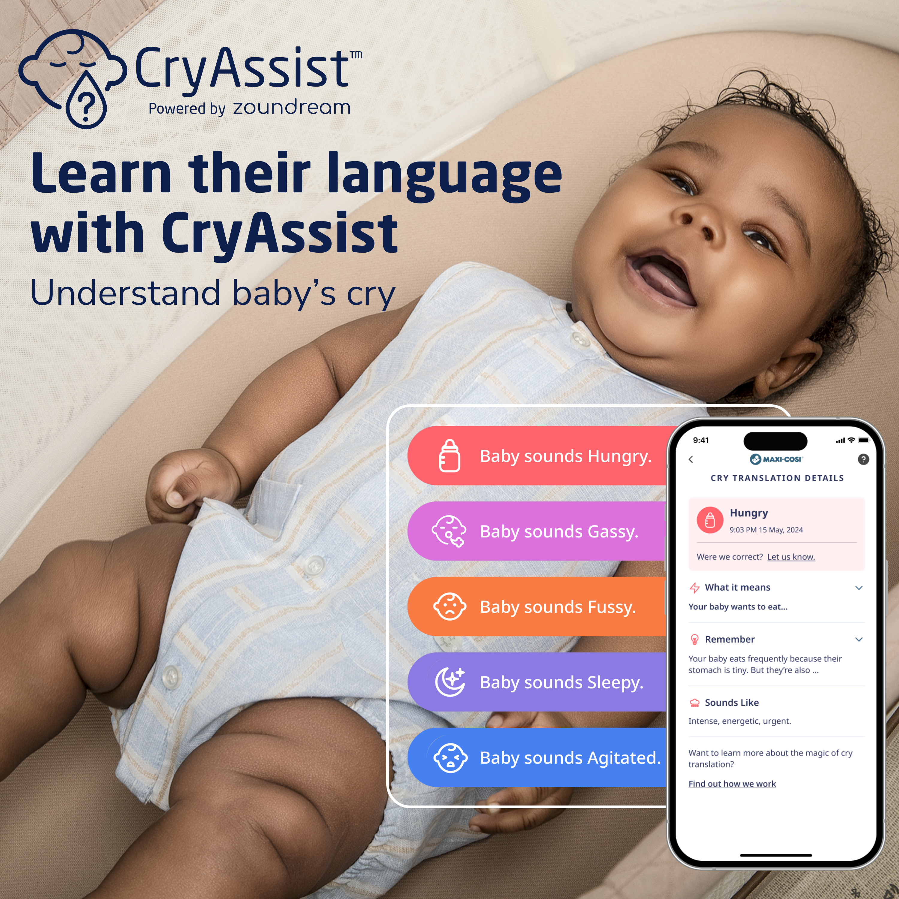 maxi cosi cry assist Maxi Cosi Smart Starling Bassinet