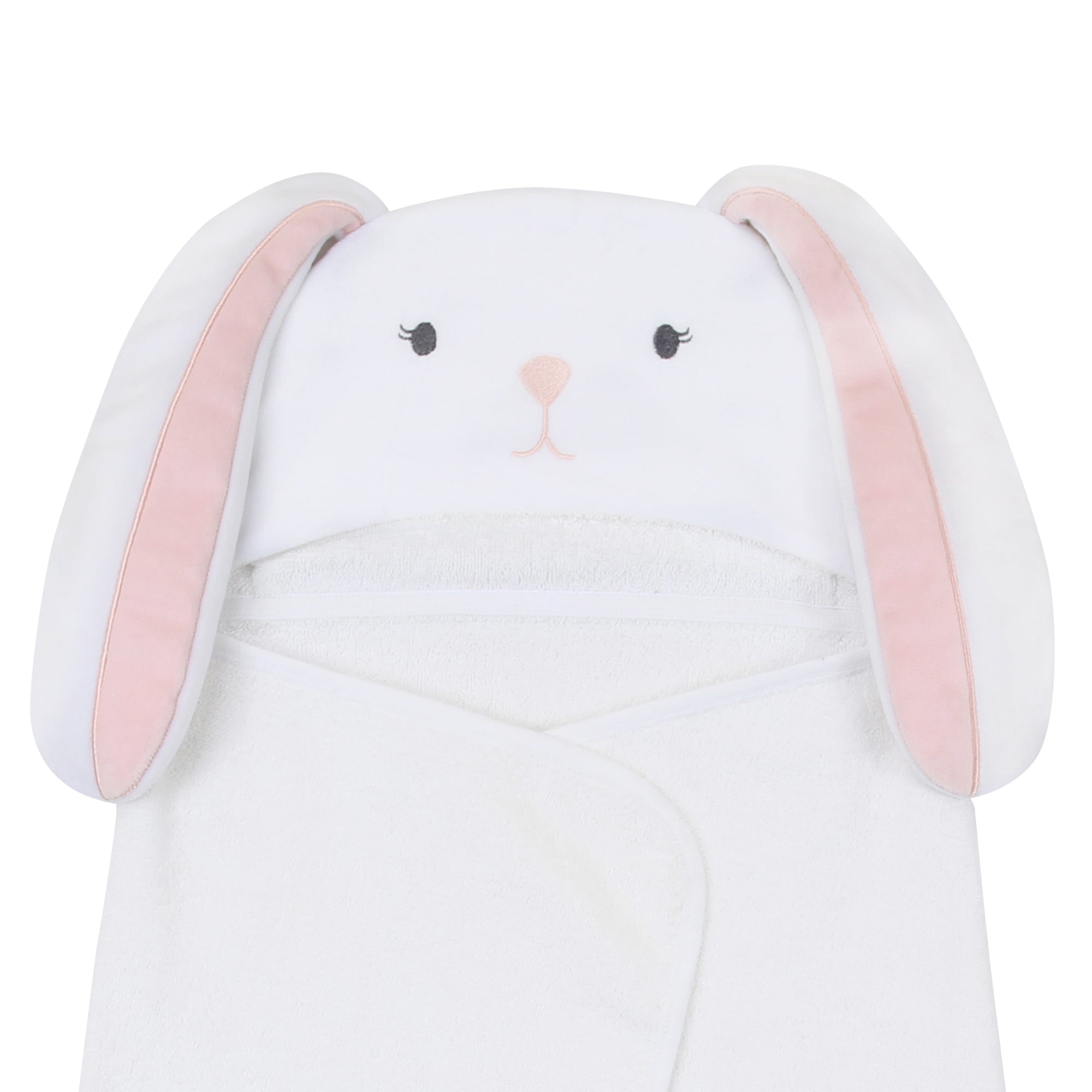 Lambs & Ivy Bunny Hooded Bath Towel- Bambi Baby