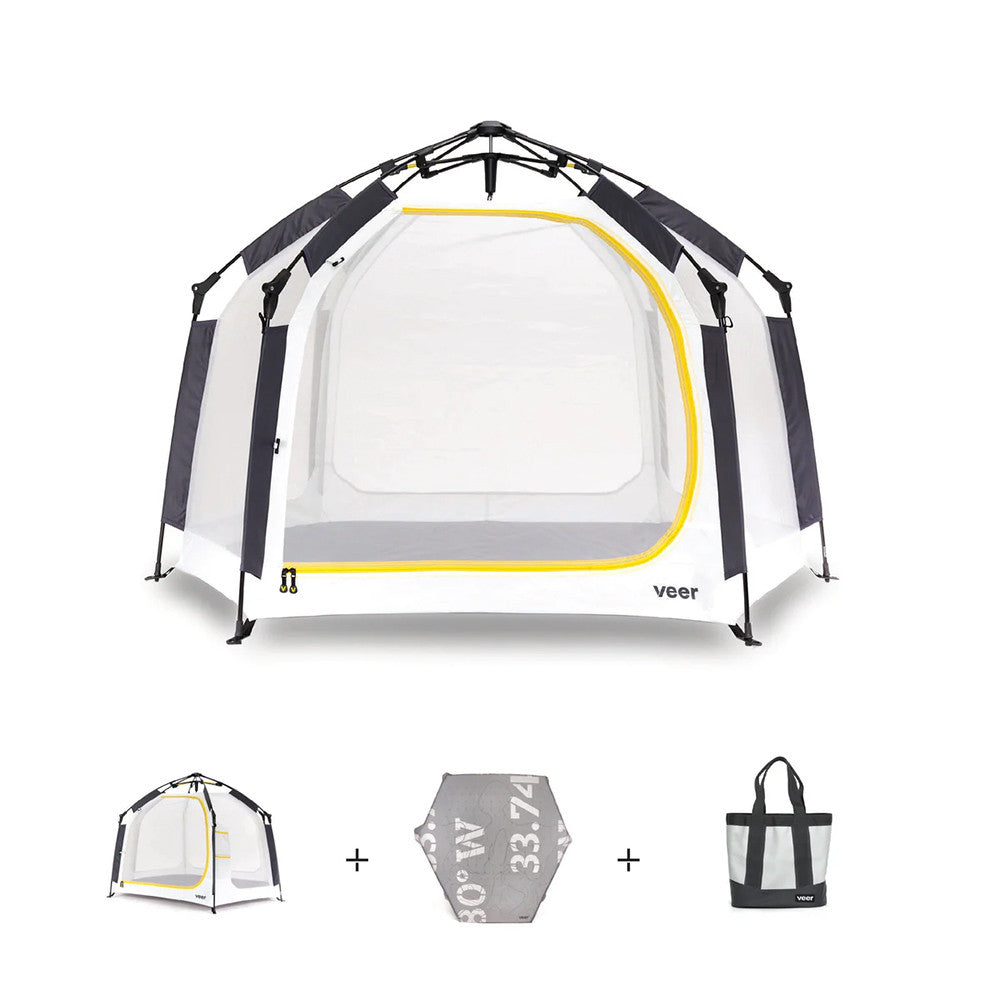 Paquete Veer Basecamp (Basecamp, colchón de aire y bolso de mano) - Bambi Baby