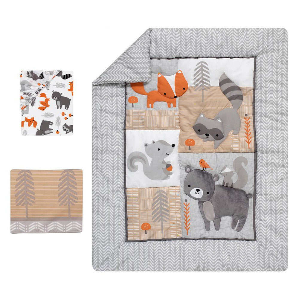 Bedtime Originals Acorn 3-Piece Bedding Set- Bambi Baby
