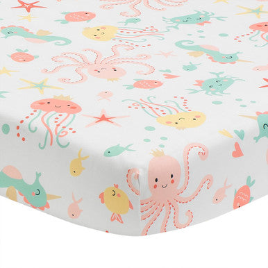 Sábana Bedtime Originals Ocean Mist- Bambi Baby
