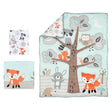 Juego de cama de 3 piezas Bedtime Originals Woodland Friends (bolsa pequeña) - Bambi Baby