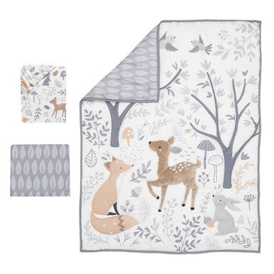 Bedtime Originals Deer Park 3-Piece Bedding Set- Bambi Baby