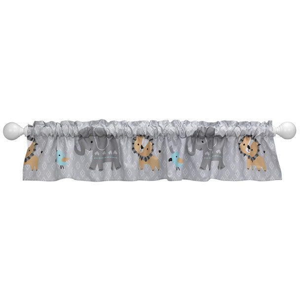 Bedtime Originals Jungle Fun Window Valance- Bambi Baby