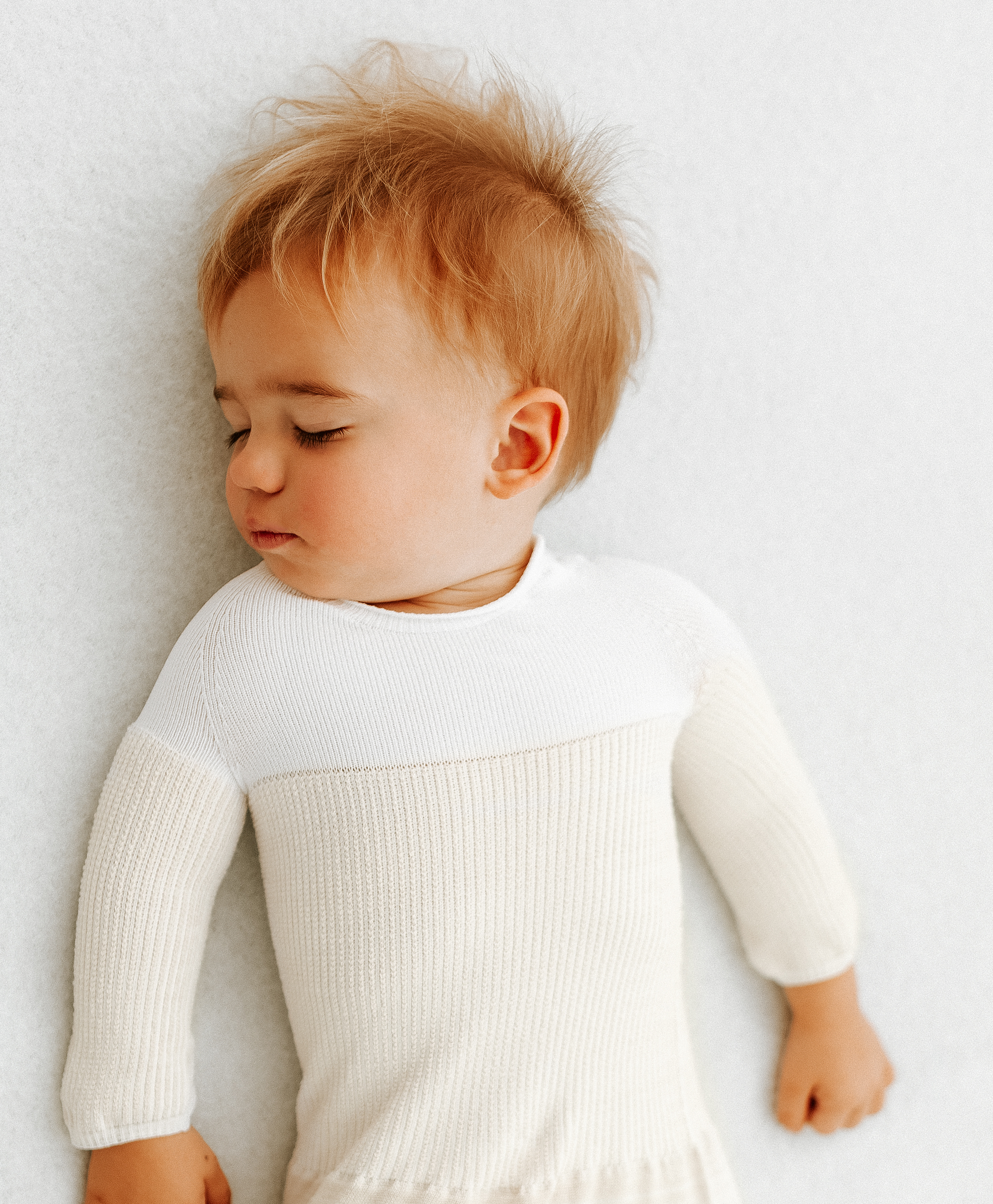 Swaddelini Bamboo Blend Beige Arms Out™ Long Sleeve Sleep Sack- Bambi Baby
