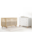 Tulip by Natart Bjorn Classic Crib and 3 Drawer Dresser Set - Bambi Baby
