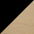 Black/Natural Wood