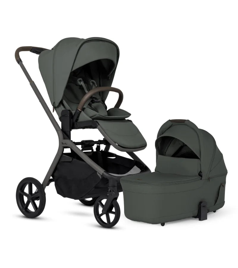 Silver Cross Breez Compact Stroller + Folding Bassinet Bundle- Bambi Baby