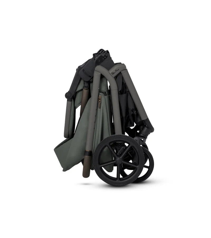 Silver Cross Breez Compact Stroller + Folding Bassinet Bundle- Bambi Baby